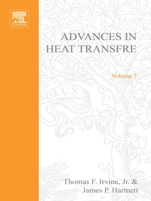 cover image of Advances in Heat Transfer